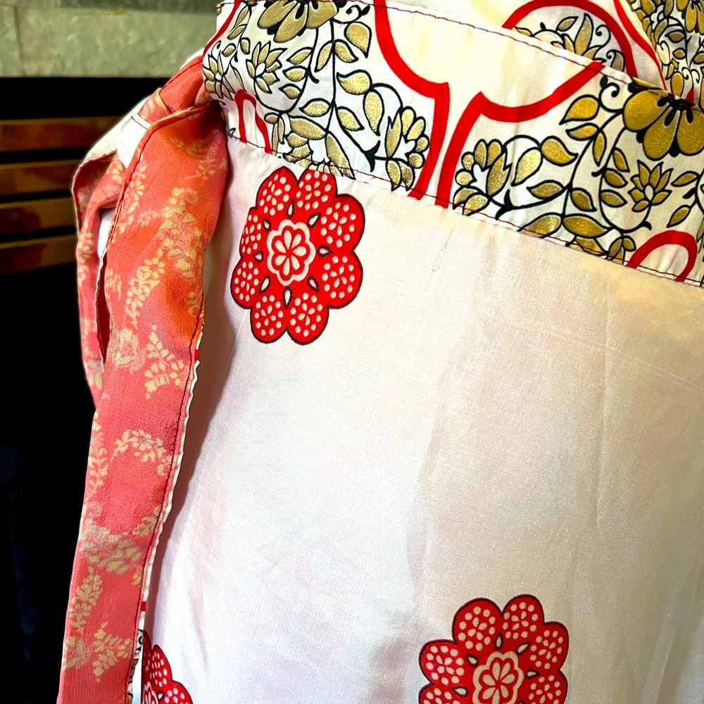 Boho wrap around skirt - Picture 4 of 5